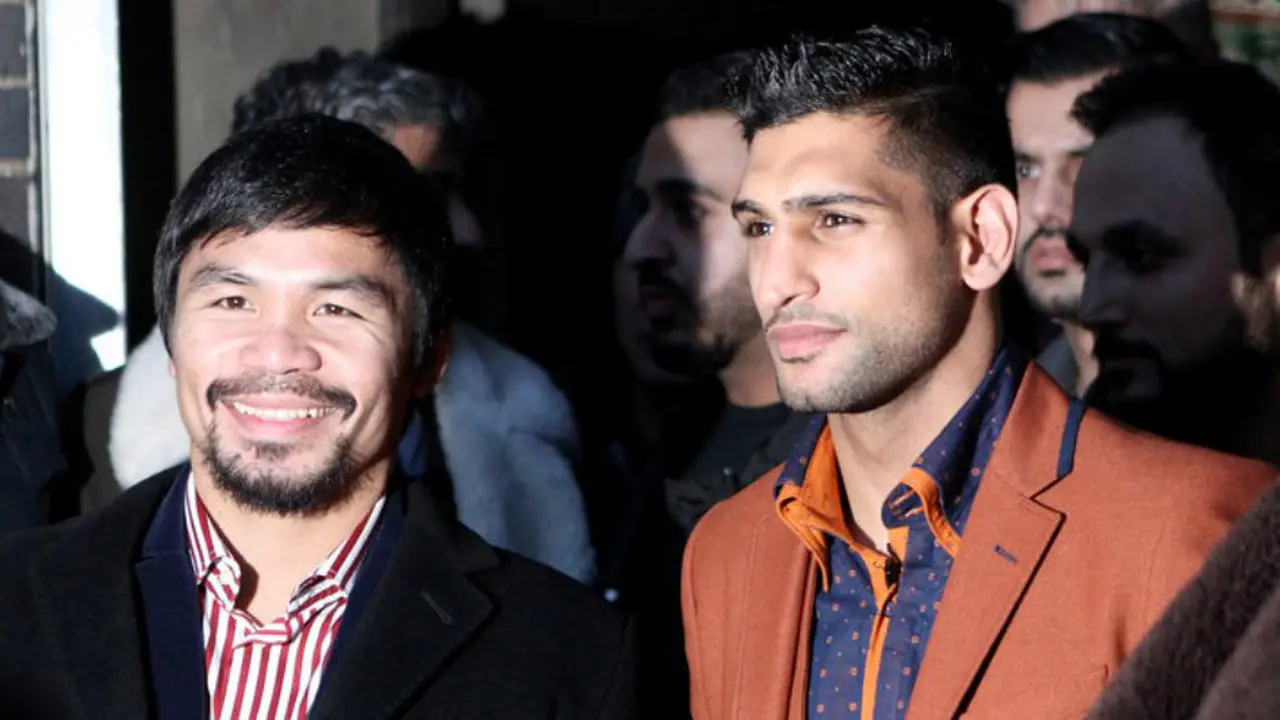 Manny Pacquiao dan Amir Khan