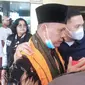 Mantan Rektor UIN Suska Riau Prof Dr Ahmad Mujahidin yang terlibat korupsi jaringan internet. (Liputan6.com/M Syukur)