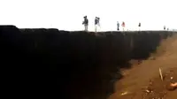 Proyek Tol Porong-Gempol Ambles Sepanjang 70 Meter