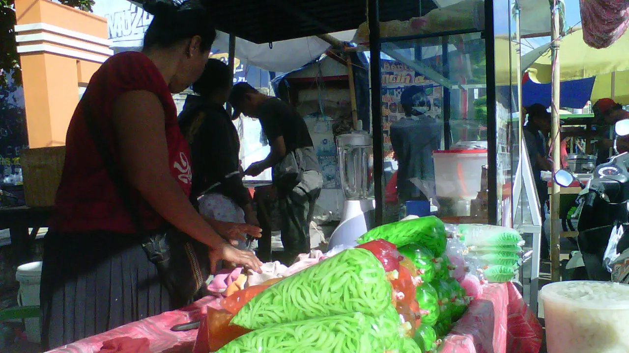 Cendol Boraks di Makassar