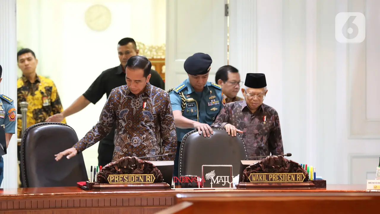 Jokowi Pimpin Ratas