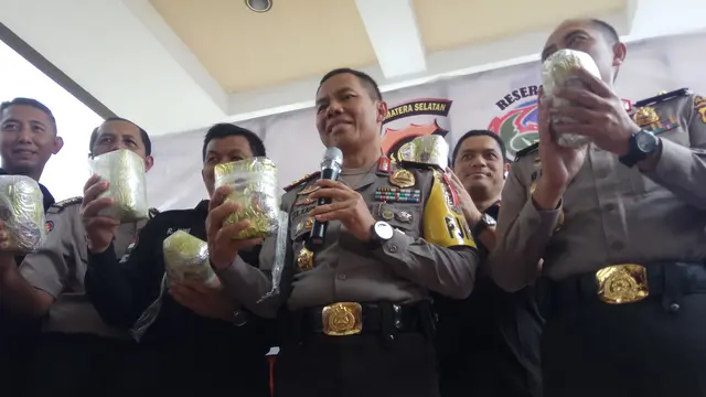 Paket Teh Tiongkok Berisi Sabu Jadi Tren Narkoba di Palembang