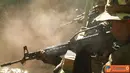 Citizen6, Banyuwangi: Sebanyak 20 anggota Korps Marinir telah melaksanakan Pelatihan Menembak Dopper (Sustihbak Dopper) yang diadakan Kodikmar di Puslatpur Selogiri, Banyuwangi. (Pengirim: Begawan) 
