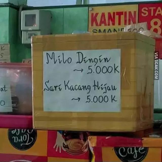 6 Penulisan Harga Nyeleneh Ini Bikin Pembeli Bingung, Harus Teliti