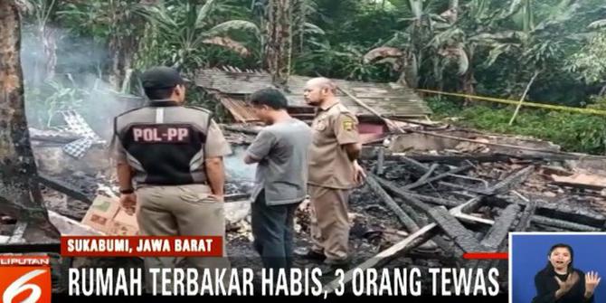 Kebakaran Rumah di Sukabumi Diduga Disengaja