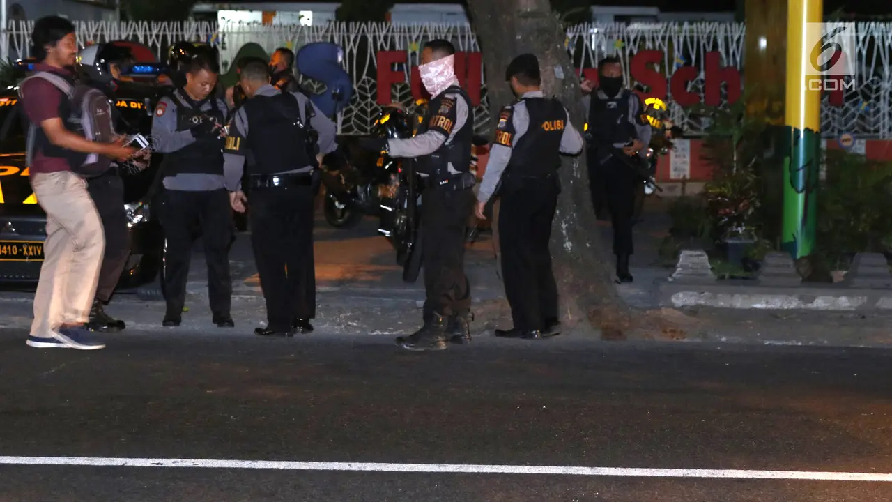 Baku Tembak di Jalan Kaliurang Yogyakarta