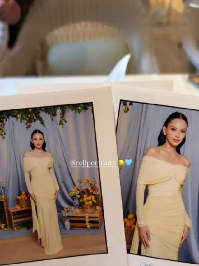 Potret Alyssa Daguise Pakai Dress Kuning saat Bridal Brunch/Foto via Instagram @alyssadaguise