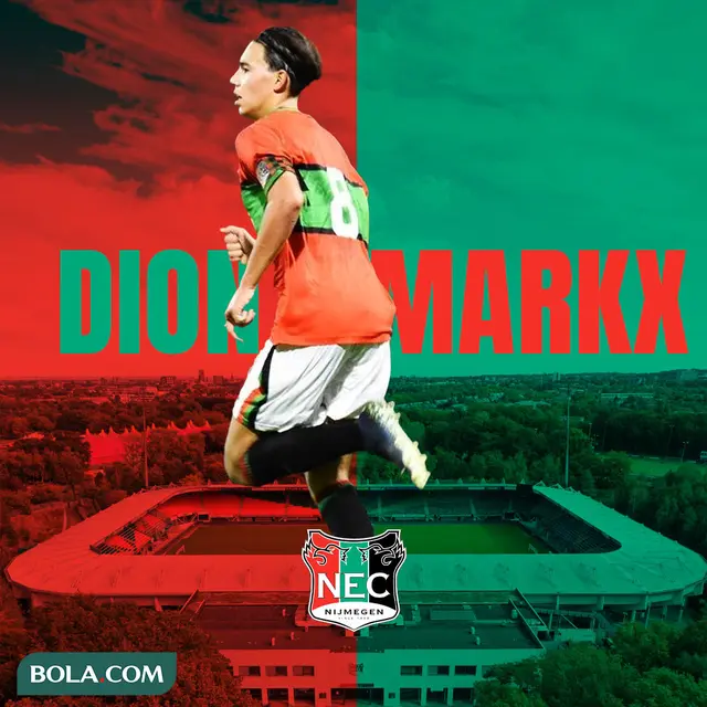 Ilustrasi - Dion Markx (NEC Nijmegen U-21)