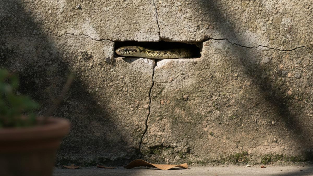 7 Cara Menutup Celah Rumah agar Ular Sawah Tidak Masuk