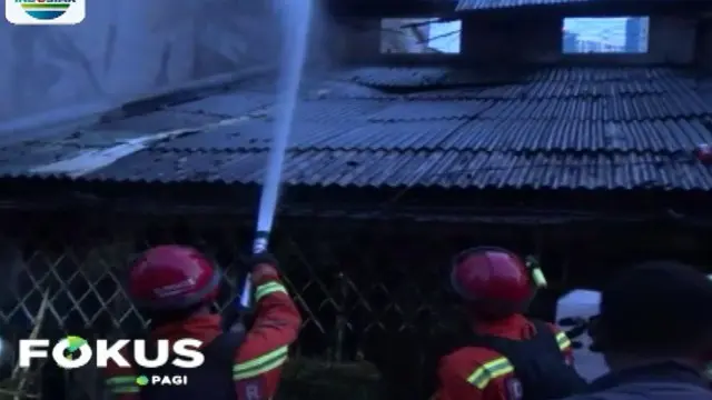 Korsleting Listrik Diduga Penyebab Kebakaran di Pademangan