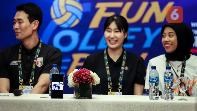Foto: Sampai Dibikin Malu! Rahasia Megawati dan Yeum Hye-seon Dibongkar Pelatih Red Sparks