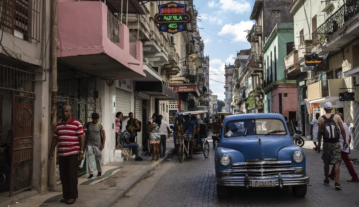 Toko Kelontong Kecil Bermunculan di Kuba - Foto Liputan6.com
