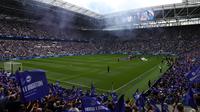 Hill Dickinson Stadium yang menjadi kandang baru Everton. (Darren Staples / AFP)