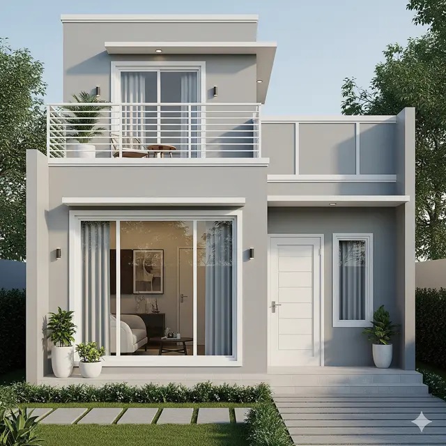 Model Rumah Ukuran 7x9 Minimalis Sederhana. Gemini