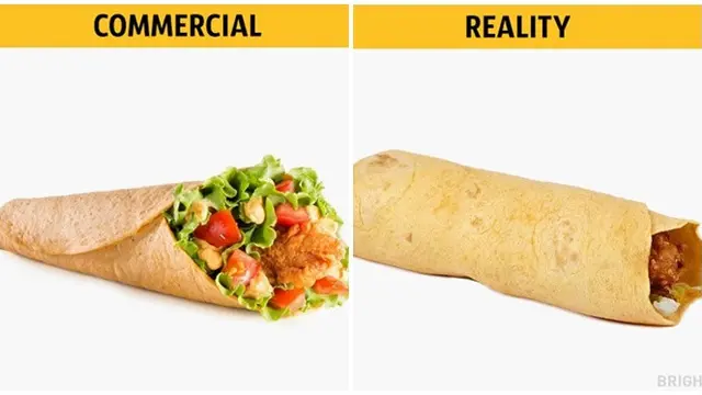 6 Potret Ekspektasi Vs Realita saat Beli Makanan Siap Saji Ini Sering Dirasakan
