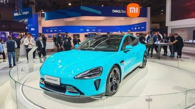 Sedan Listrik Pertama Xiaomi SU& Debut di Eropa (Carnewschina)