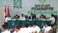 Cak Imin saat membuka 'Training of Trainers (Tot) Sekolah Pemimpin Perubahan' di Kantor DPP PKB, Jakarta, dikutip dari siaran pers, Selasa (28/5/2024).