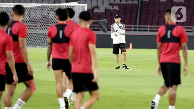 Latihan Timnas Indonesia
