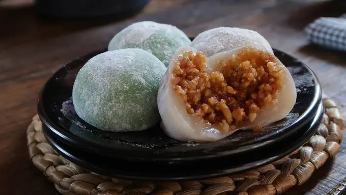 Resep Mochi Teflon Isi Kacang Tanah