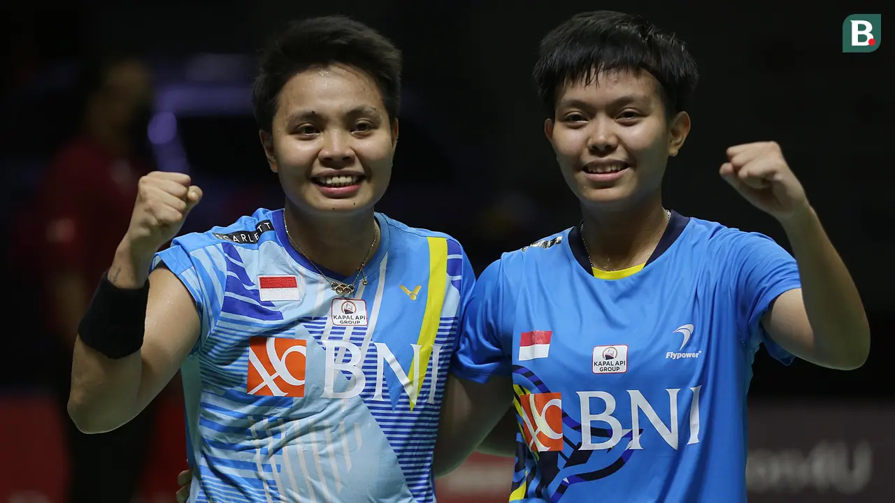 Foto: Joss! Apriyani / Siti Fadia Bungkam Ganda Putri Malaysia dan Jejakkan Kaki ke Final Daihatsu Indonesia Masters 2022