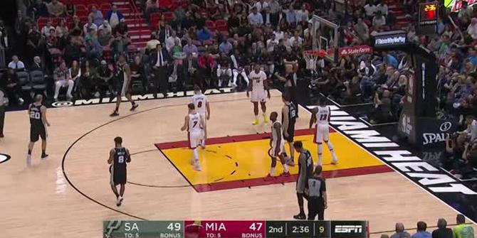 VIDEO: Game Recap NBA 2017-2018, Spurs 117 Vs Heat 100