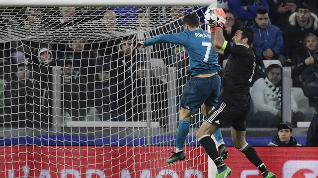 Cristiano Ronaldo, Gianluigi Buffon, Liga Champions