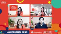 ShopeePay Luncurkan 11.11 Big Deals untuk Amplifikasi Dampak Positif Lebih Besar dari Pembayaran Digital (Liputan6.com/Giovani Dio Prasasti)