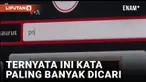 Beragam layanan online mempermudah orang mencari arti kata hingga pelafalannya. Selama tahun 2024 ini, kata apa yang paling sering dicari artinya? Lalu soal pelafalan, kata dan nama siapa yang sering dicari pengucapannya lewat pencarian online? Selen...