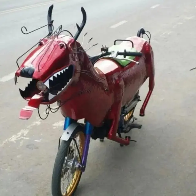 Kumpulan Potret Modifikasi Sepeda Motor yang Terinspirasi dari Hewan (ist)