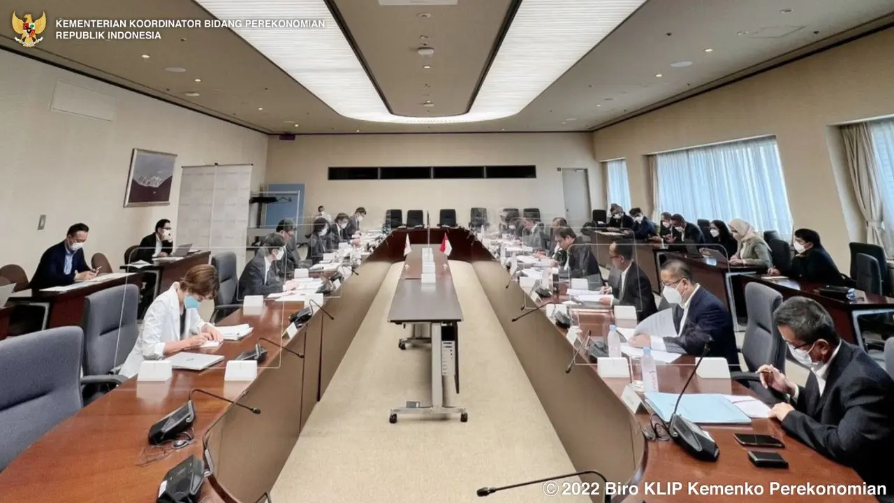 Menteri Koordinator Bidang Perekonomian Airlangga Hartarto memulai rangkaian kunjungan kerja di Tokyo, dengan mengadakan pertemuan dengan Menteri Ekonomi, Perdagangan dan Industri (METI) Jepang Koichi Hagiuda.