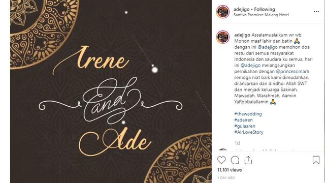 Ade Jigo (Foto: Instagram/@adejigo)