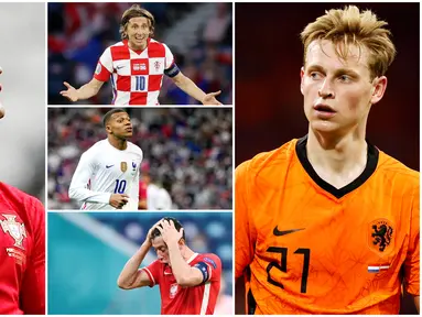 Sejumlah pemain terbaik Eropa angkat koper dari Euro 2020 (Euro 2021) usai gagal membawa negaranya menang di babak 16 besar. Berikut 6 pemain berlabel bintang yang tak akan kita lihat penampilannya lagi di Piala Eropa tahun ini.