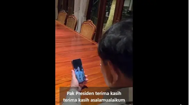 Momen Prabowo Beri Selamat Tim Bulu Tangkis Indonesia Raih Emas