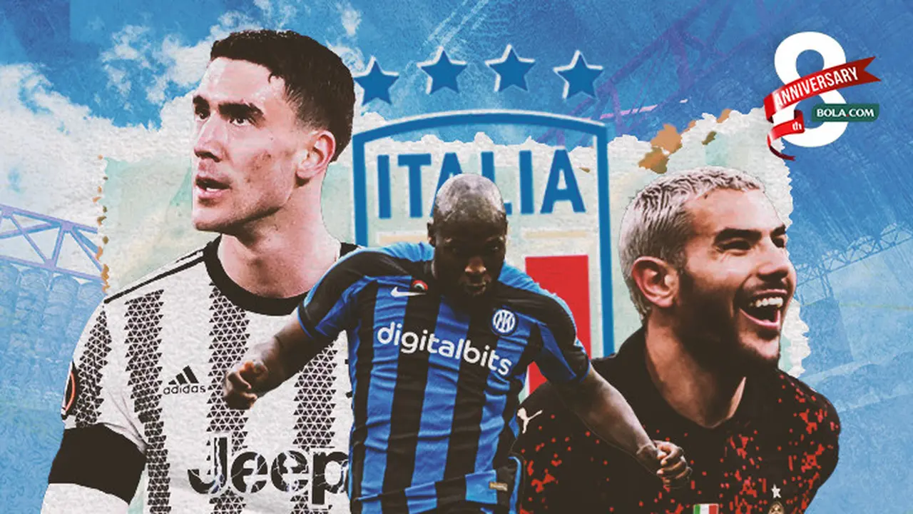 Serie A - Vlahovic, Lukaku dan Theo Hernandez