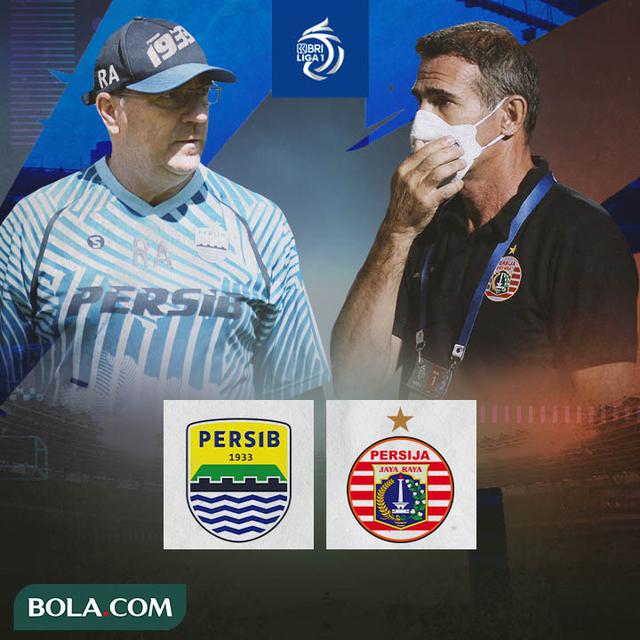 BRI Liga 1 - Duel Pelatih - Persib Bandung Vs Persija Jakarta