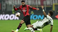 Gol kemenangan I Rossoneri tercipta berkat penampilan apik Ruben Loftus-Cheek yang berhasil mencetak dua gol pada menit ke-32 dan 47 sementara lainnya diciptakan Rafael Leao (52). (GABRIEL BOUYS/AFP)