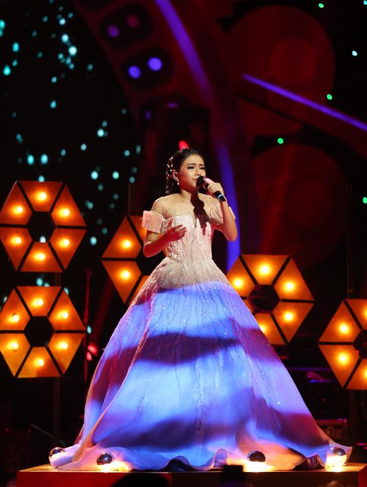 Juara 2 di Liga Dangdut Indonesia, Penampilan Rara Buat ...