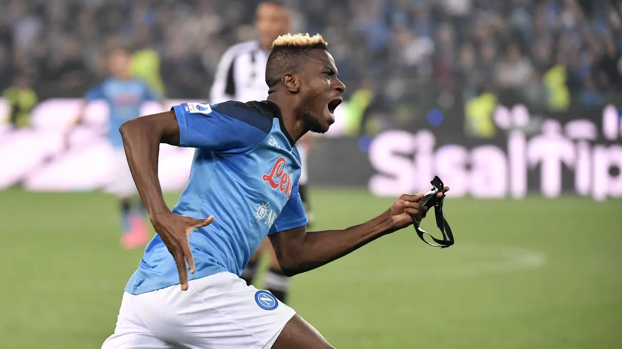 Foto: Victor Osimhen Cetak Gol, Napoli Kunci Gelar Scudetto