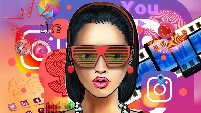 Ilustrasi Influencer