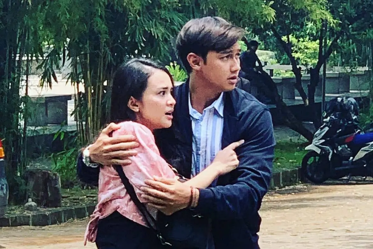 6 Potret Kebersamaan Michelle Ziudith dan Caesar Hito dalam Sinetron Baru