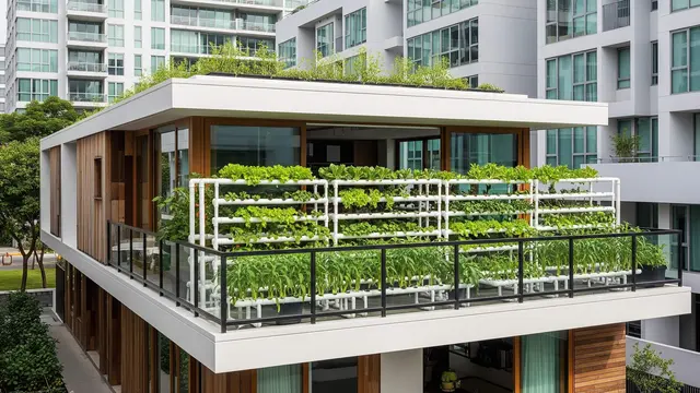 Desain Rumah Ramah Lingkungan dengan Kebun Sayur