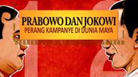 Jauh sebelum Pemilu digelar, tim sukses Kubu Jokowi dan Prabowo sudah gencar menggelar kampanye secara offline dan juga lewat dunia maya.