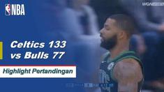 Jaylen Brown mencetak 23 poin dari bangku cadangan ketika Boston Celtics memenangi pertandingan kelima beruntun mereka dengan memberi Bulls kehilangan rumah terburuk mereka dalam sejarah waralaba, 133-77