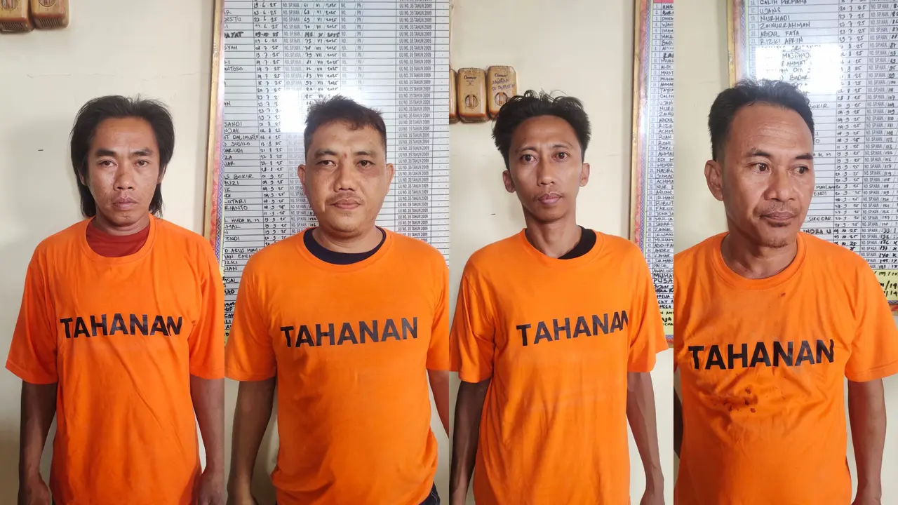 Pelaku Pengeroyokan Petugas SPPG di Lampung.