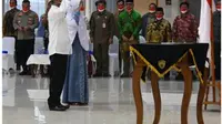 Sebanyak lima tahanan kasus terorisme melaksanakan lepas bait warga Negara Islam Indonesia (NII) dan pengucapan sumpah setia NKRI. (Ist)