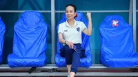 Manajer Thailand di Piala AFF 2020, Nuanphan Lamsam. (Instagram/@panglamsam)