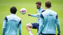 Denmark sendiri mencatat rekor terbaiknya dalam turnamen tersebut pada 1992, sejak terakhir kali di Euro 2020 saat mereka mencapai semifinal. (Ida Marie Odgaard / Ritzau Scanpix / AFP)
