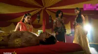Salah satu adegan serial Nagarjuna, yang akan tayang di Indosiar. (Youtube)