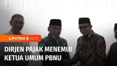 Direktur Jenderal Pajak Kementerian Keuangan menemui Ketua Umum PBNU, Yahya Cholil Staquf, Kamis (2/3) pagi. Kedatangan Dirjen Pajak ini menyusul seruan mantan ketua umum PBNU, Said Aqil Siradj, yang mendorong masyarakat tidak membayar pajak jika dis...