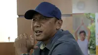 Rahmad Darmawan eks pelatih timnas Indonesia saat dijumpai di RS Royal Progress Sunter Jakarta Utara (Bola.com/Peksi Cahyo)